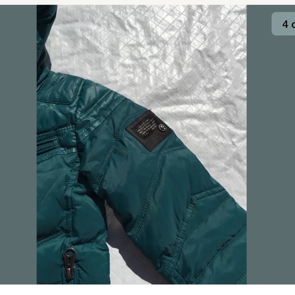 DIESEL ‘Janton’ Green Hooded Coat**$209 - Picture 4 of 5